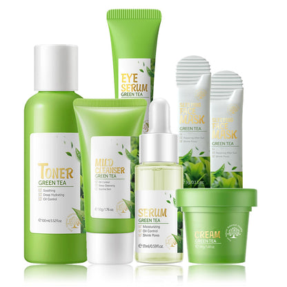 7-Piece Green Tea Skin Care Package